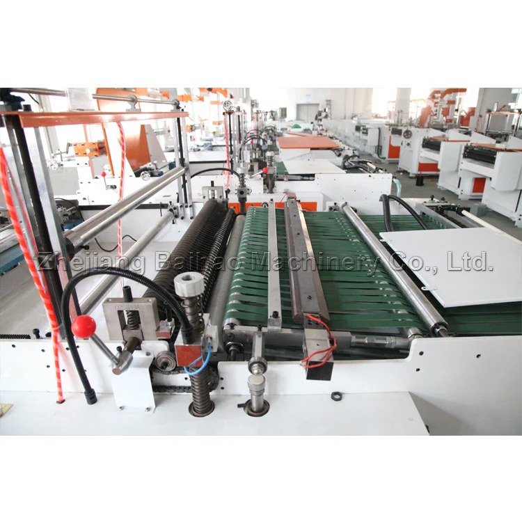 PF BOPP POF High Speed Side Sealing cutting plastic Bag Making Machine