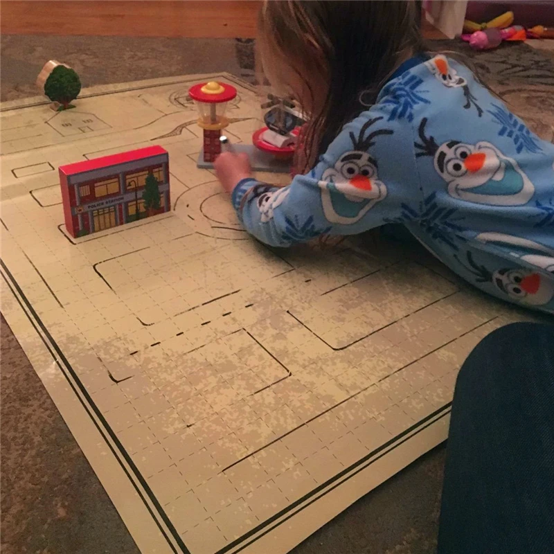 Custom 24x36 Table Top Vinyl Role Play RPG D&D DND Battle Grid Game Mat