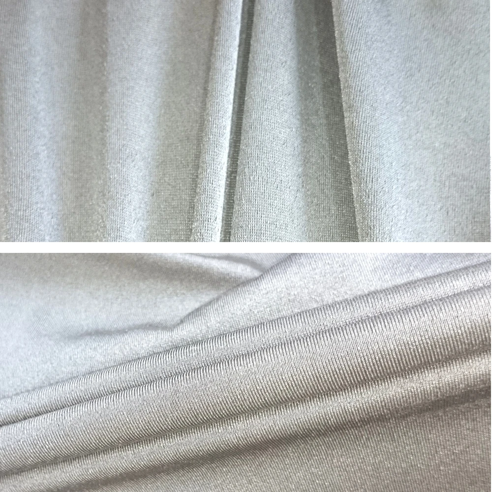 SILVER 92#A Four-sided elastic silver-plated conductive shielding electromagnetic wave knitted