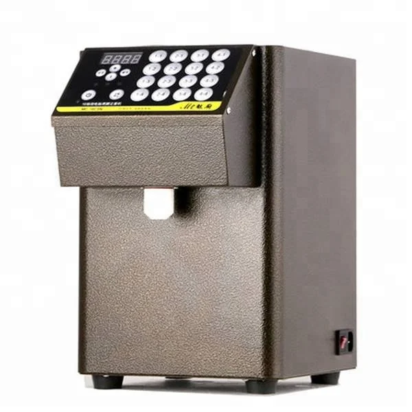 
Precision milk tea shop with fructose ration machine Milk tea sugar water discharge machine Electric fructose syrup dispenser 