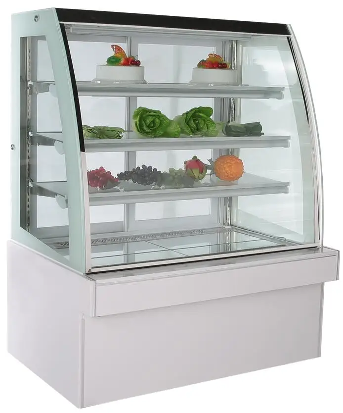 Top Quality Modern Bakery Display Cake Display Cabinet Refrigerate /Corolla Cake Showcase