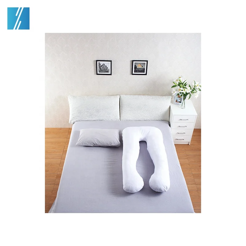 
Maternity Comfortable Chiropractic Side Sleeper Full Body Pillow Pregnancy 