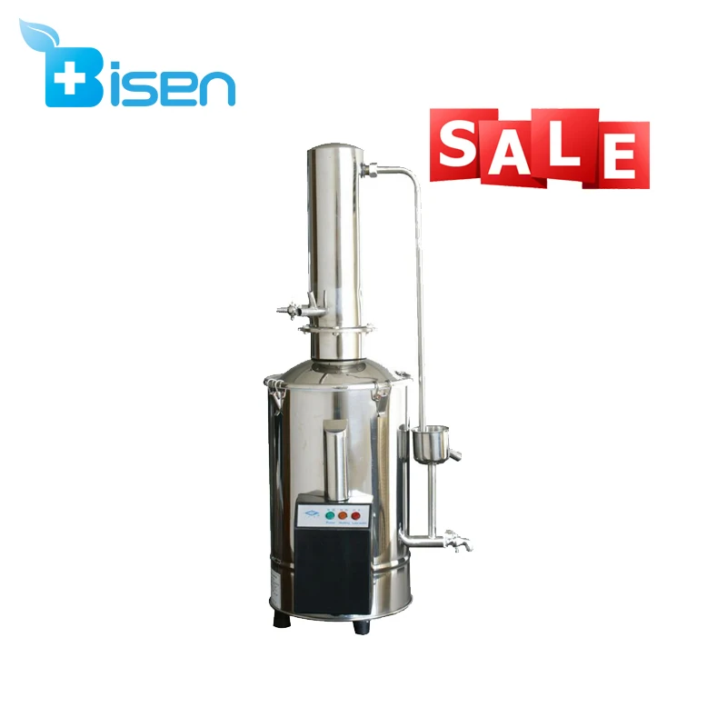 BS-TS Series Hot Selling 380v 5 Liter Pressure Distiller Tower For Medical Water Distillation With Good Price