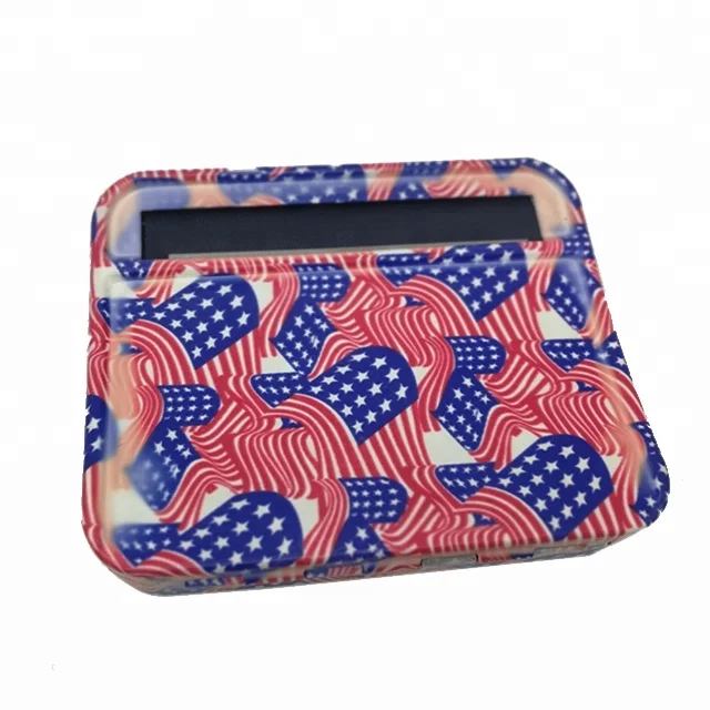 Custom tobacco cigarette rolling machine rolling tray