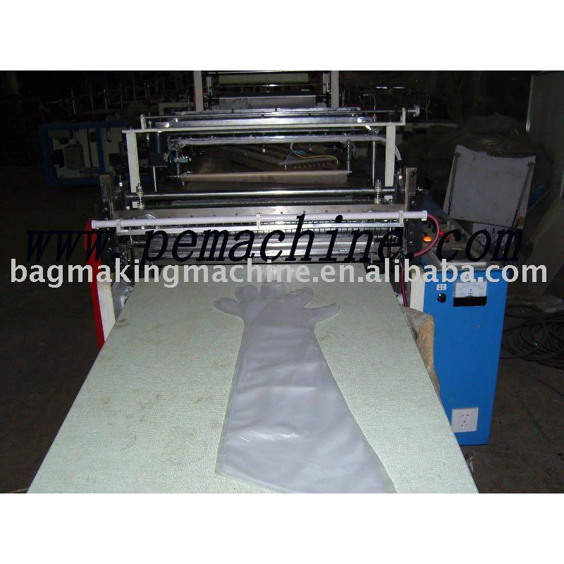 Custom disposable plastic glove making machine