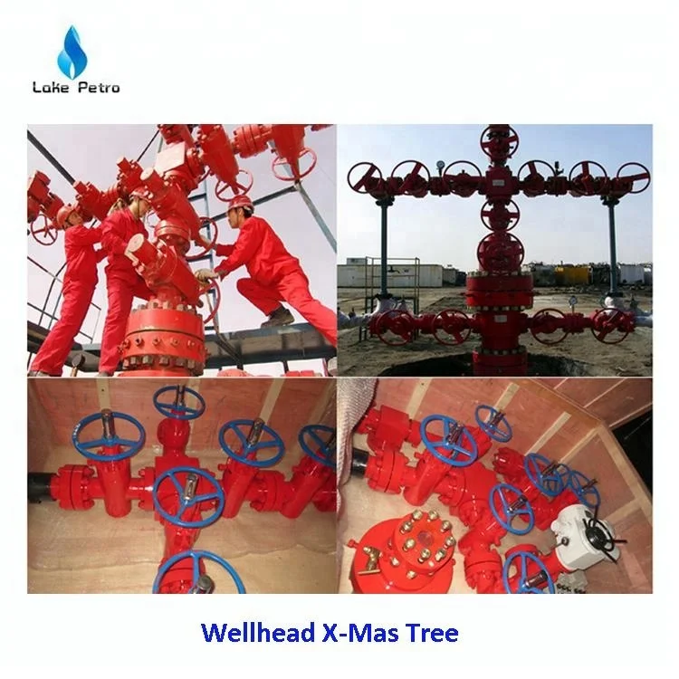 API Oil Production 10000psi Wellhead Christmas Tree with 3