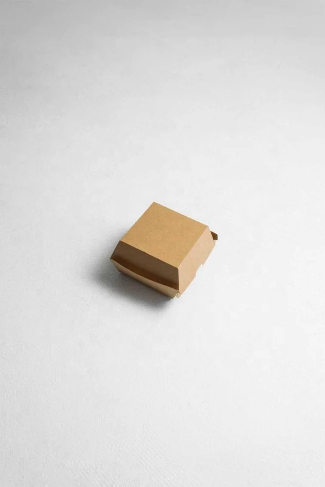 Custom Printed Disposable Mini Paper Food Grade Packaging Burger Box Food Box Paper