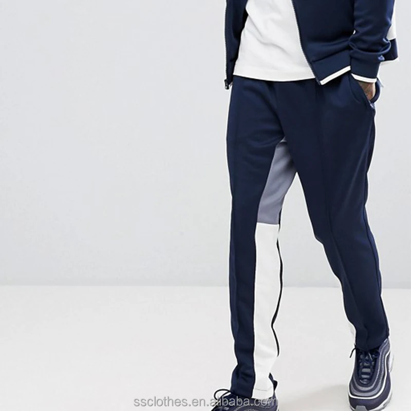 
Patchwork Archive retro panelled design wholesale tracksuit men sport tracksuit 