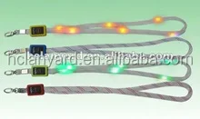 
Shining flat led lanyard for girls colorful lanyards for children 