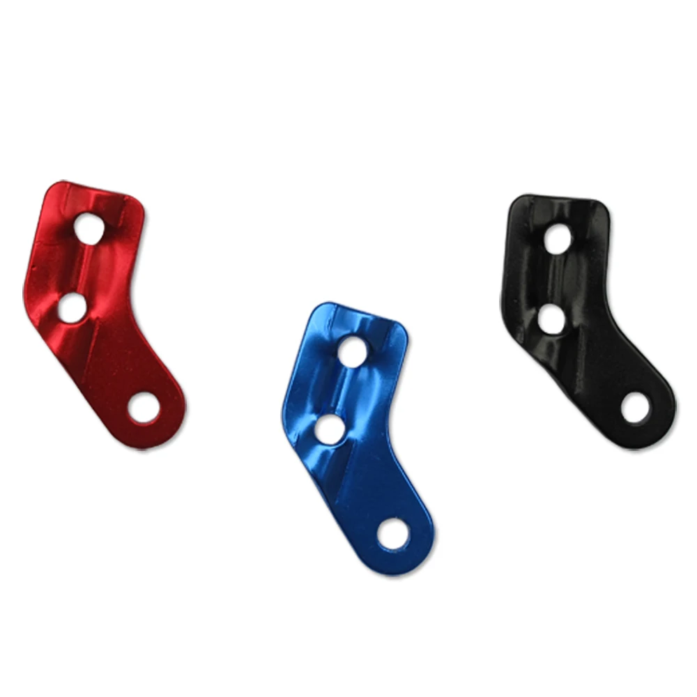 Three-eye aluminum alloy 7-word umbrella wire rope stopper Tent rope accessories L-shaped stopper