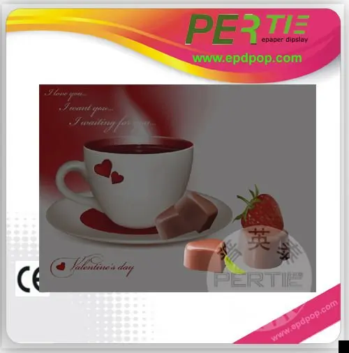 заказ светодиодный дисплей рекламный дисплей цифровой epaper Eink новый материал для внутреннего рекламного оборудования
