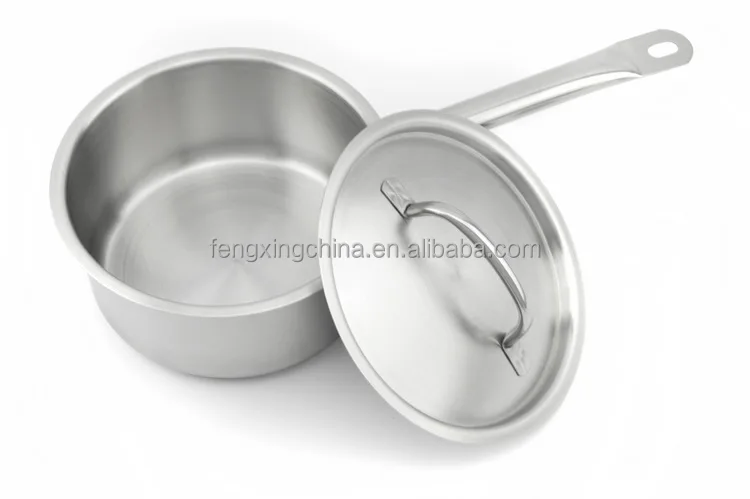 Stainless Steel Restaurant Stockpot with long handle