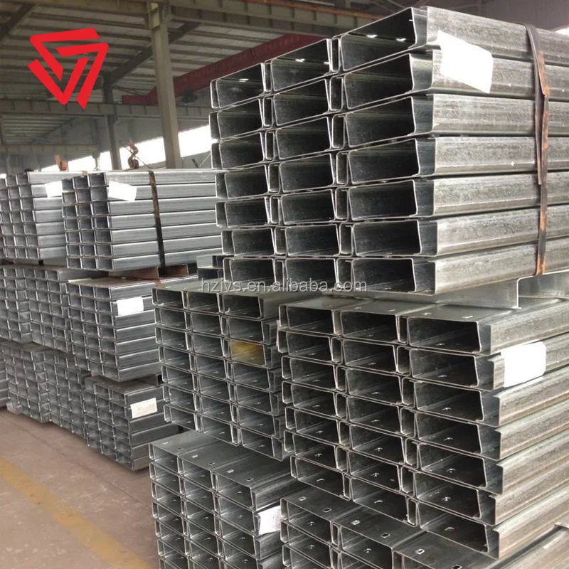 S320 steel grade Z275 zinc coating Z shape purlin steel profile