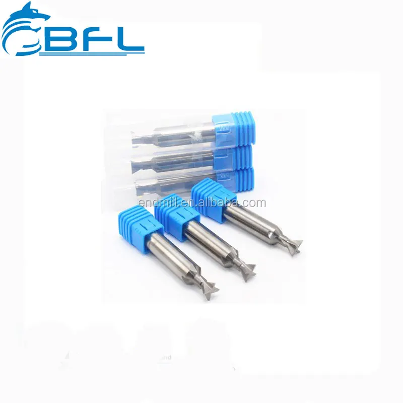 BFL Carbide 4 Blades Dovetail Sharp Endmill Cutter  Dovetail Groove milling cutter cutting tool
