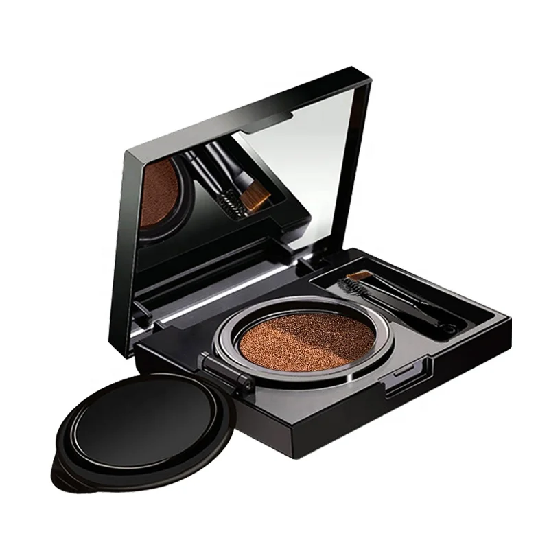 Waterproof Long Lasting 2 Colors Eyebrow Palette Custom Logo High Pigment Liquid Eyebrow