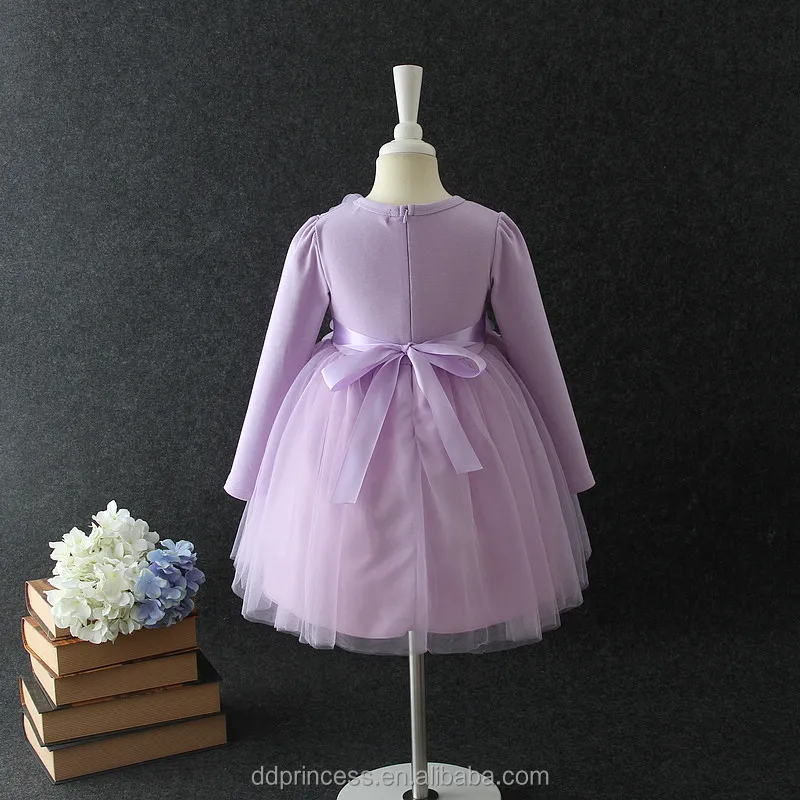 2023 2018 Cheap Winter Children Flower Lace Girls Tutu Dress Casual baby party dresses Fancy Vietnam kids clothing for 5 years old