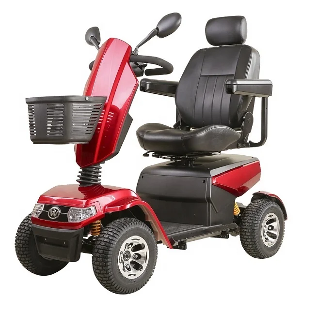 Large Elderly Adults  4 Wheel 1000W Electric Mobility Scooter for sale