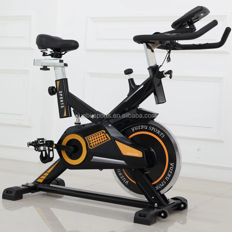 
2018 New Aerobic Training Exercise Fitness Cardio Workout Exercise Spin Bike with NEW design and New Plastic Cover YB7800 