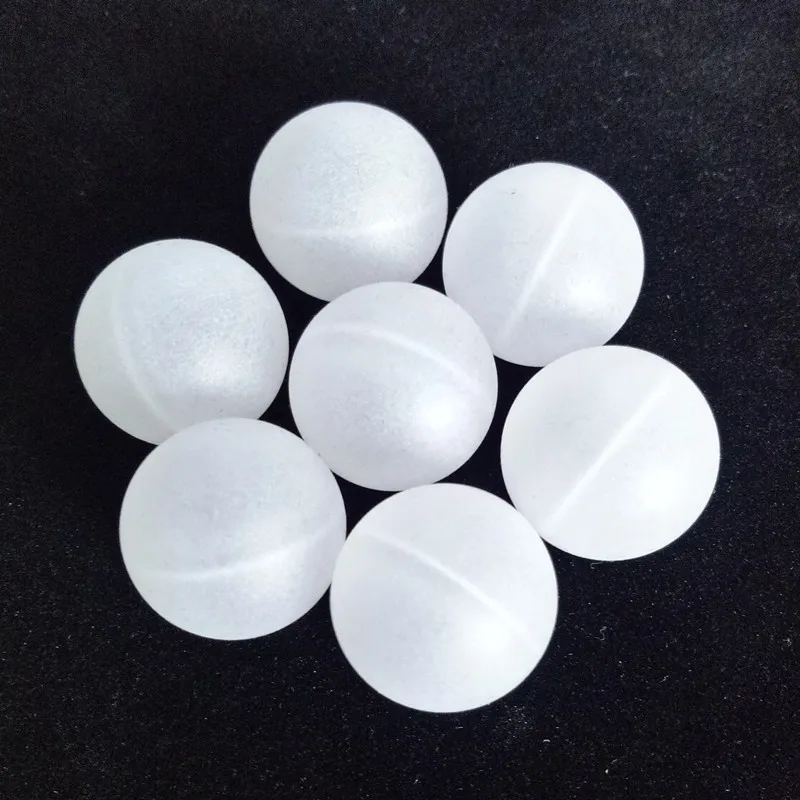 high polished smooth 15mm polypropylene pp hollow floating plastic balls