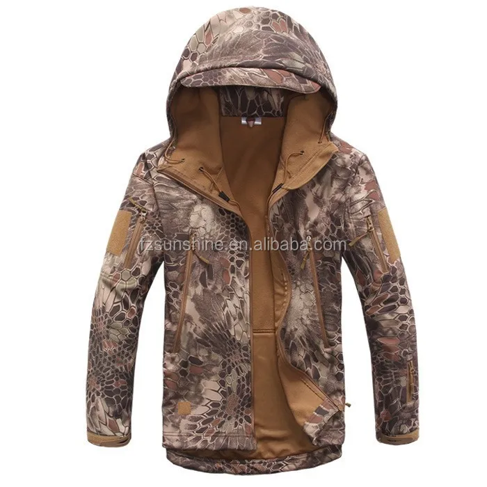 2017 Softshell Camouflage Hunting Jacket