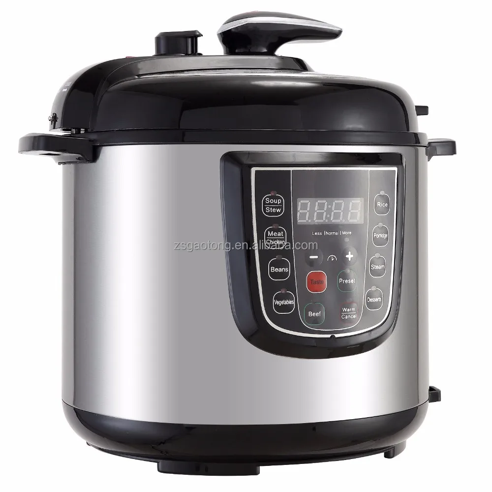 
CE ETL certificate 6L intelligent Electric Pressure Cooker 