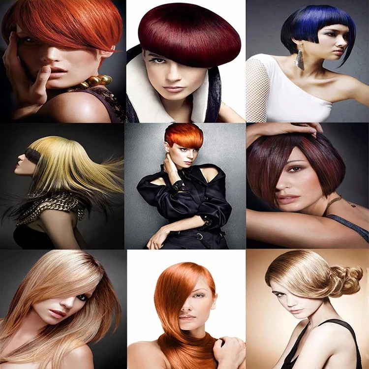 
Salon Use Free Samples Factory Direct Professional Hair Colour Cream 