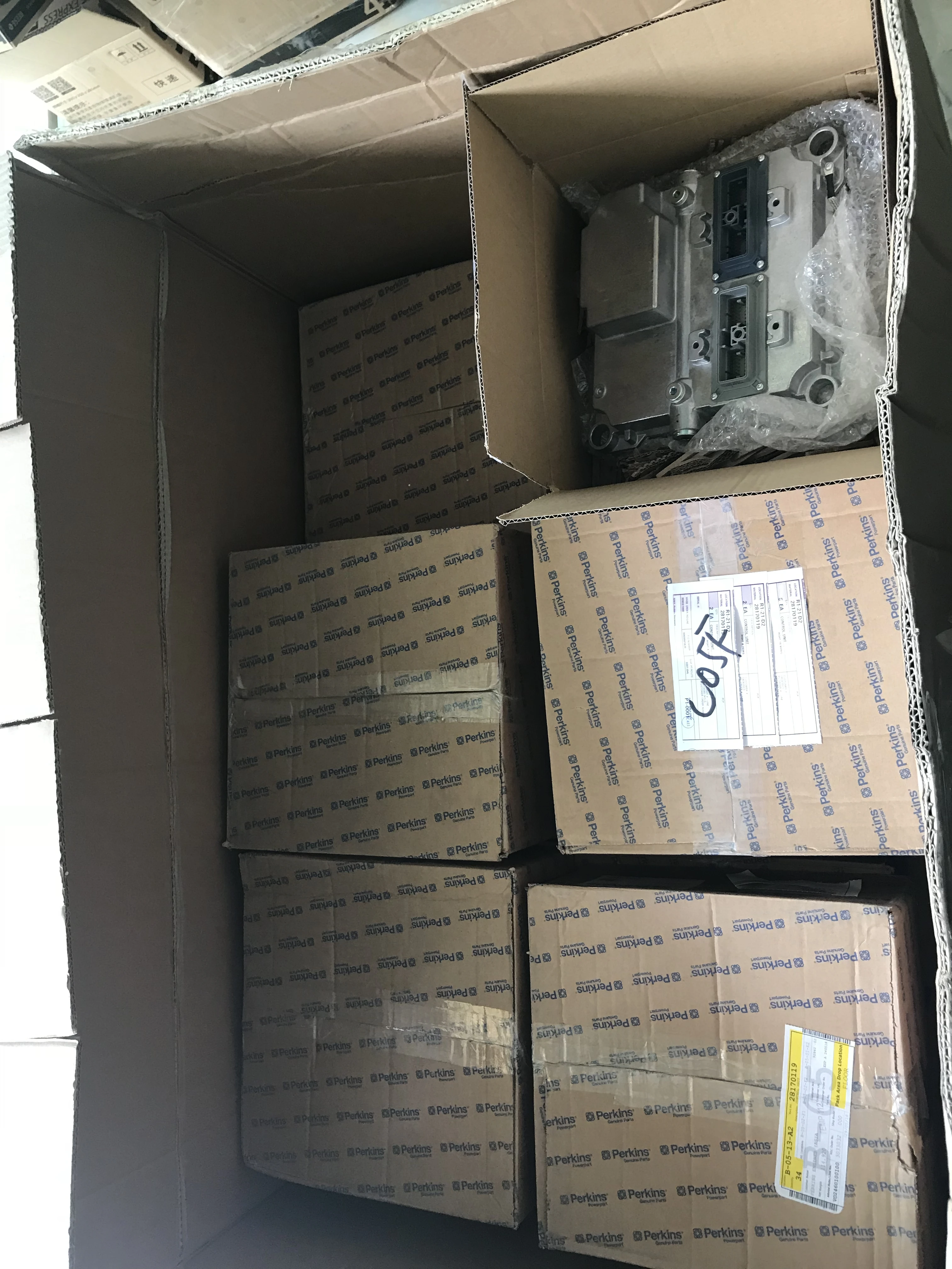 Original C4.2 C6.4 C6.6 C7.1 Engine Control Unit E320D Excavator Engine Controller ECU 86368300 286-3683-00