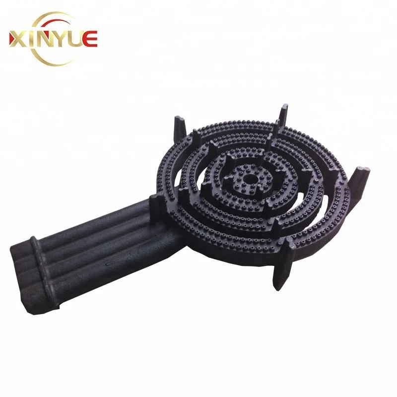 Best Commercial Professional cast iron stove modern quality assured novel design cast iron grate gas stove