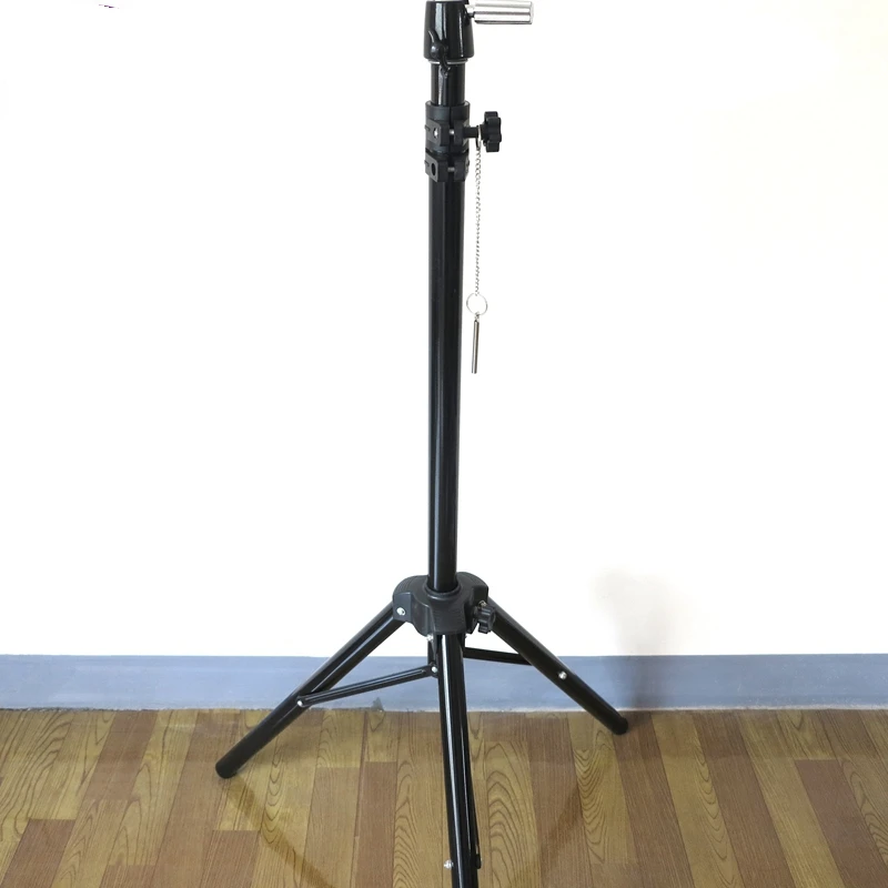 Professional Hair Salon Adjustable Mannequin Head Wig Stand Holder Mannequin Head Stand Tripod