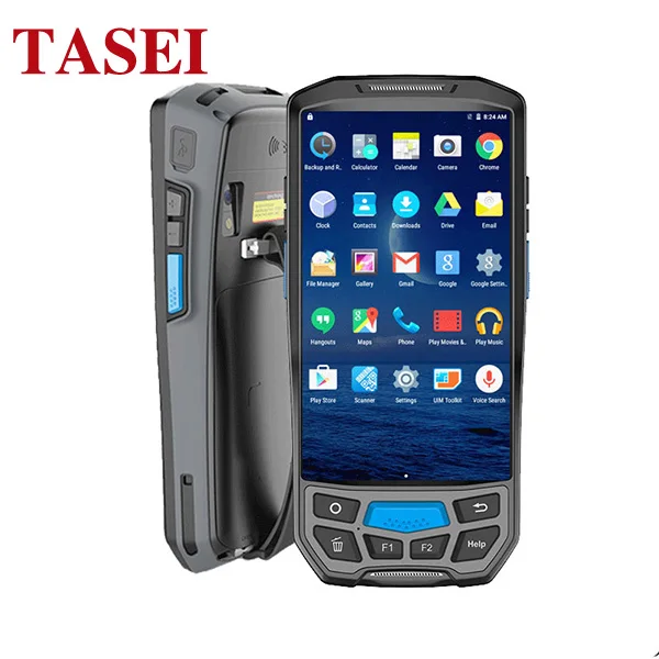 
3 meters long range barcode Android 7.0 handheld uhf rfid reader 