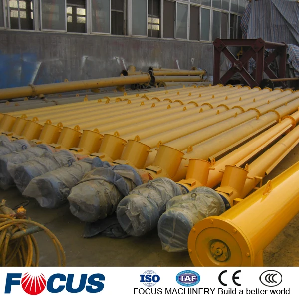 25t/h Spiral Cement Flexible Screw Conveyor for Cement Silos