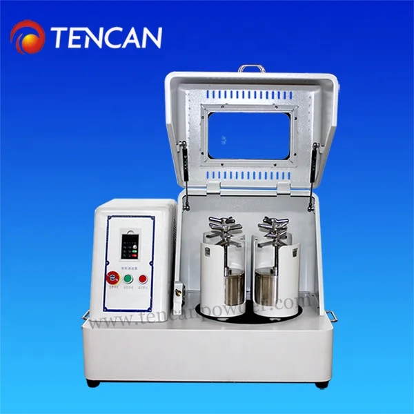 China Tencan 4L laboratory planetary ball mill make nano scale powder to 0.1 micron meter