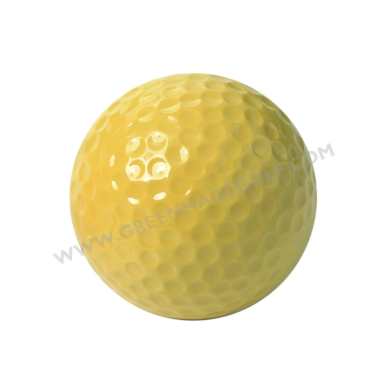 3 layer match golf balls for competition, new style yellow large golf ball hotsale!!!