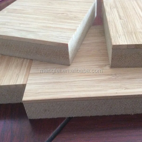 Доска из натурального МДФ с бамбуковым шпоном