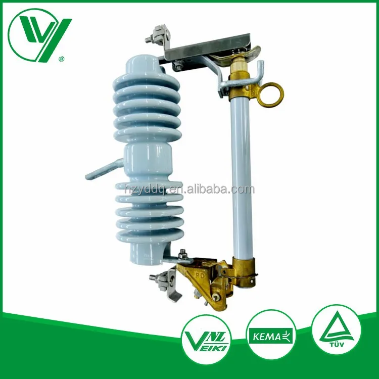 Hangzhou high voltage expulsion kv dropout fuse cutout fusible cutout