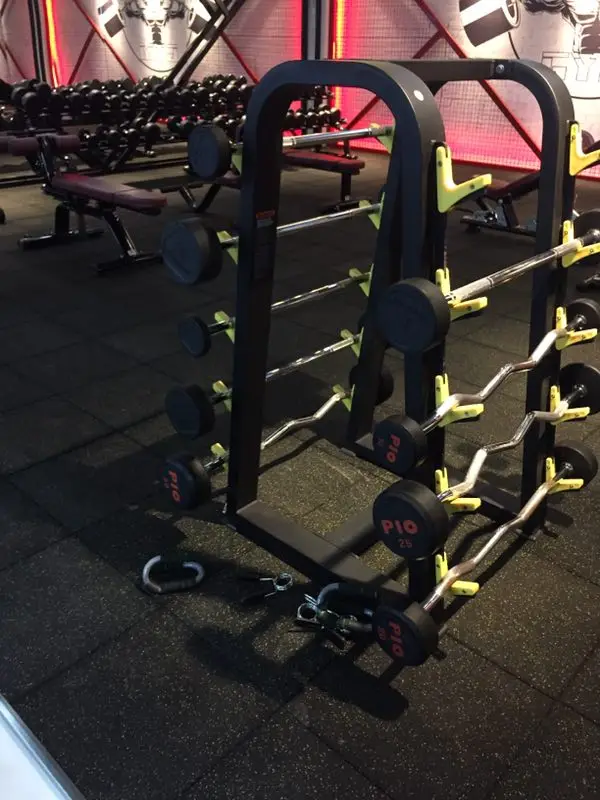 
25mm black with yellow flecks gym rubber flooring mat tiles 