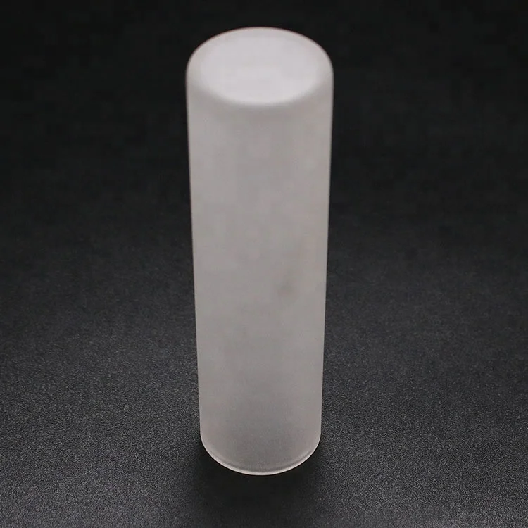 Bathroom frosted flat waterproof temperature resistance glass lamp shade