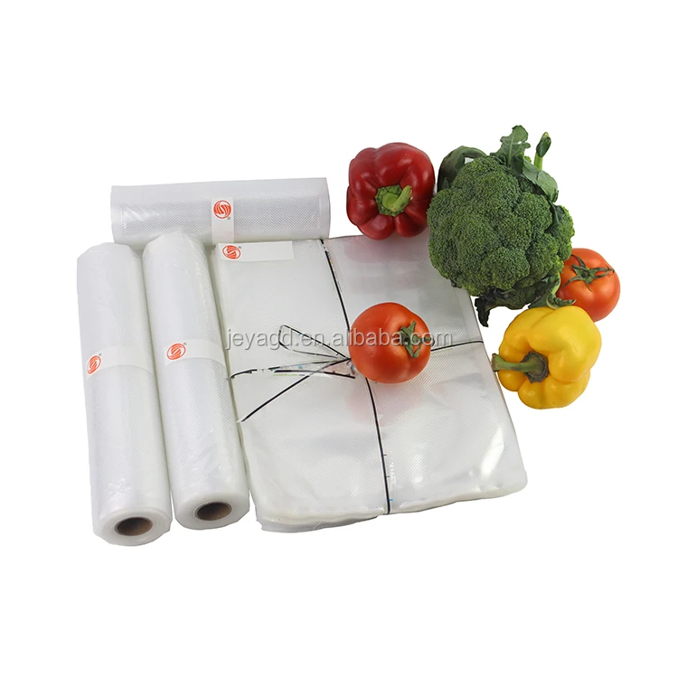 
Newest Factory Price Vacuum Sealer Plastic Bags For Frozen Food Marinating Storage 