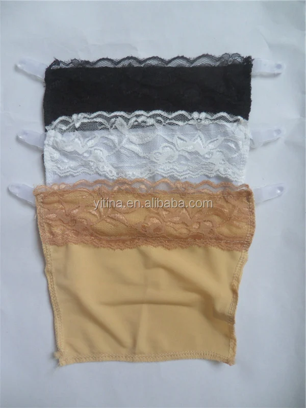 Customizable design Cleavage coverage quick easy clip-on cami TV1410