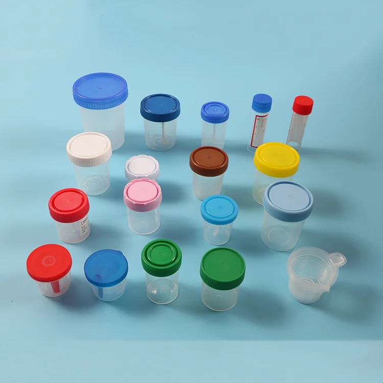 Medical urine cup 30ml 60ml 90ml 120ml sterile urine container