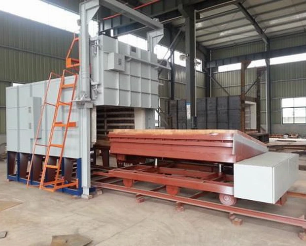 Bogie type 950 degree Resistance Annealing Furnace large workpiece heat treatment furnace oven