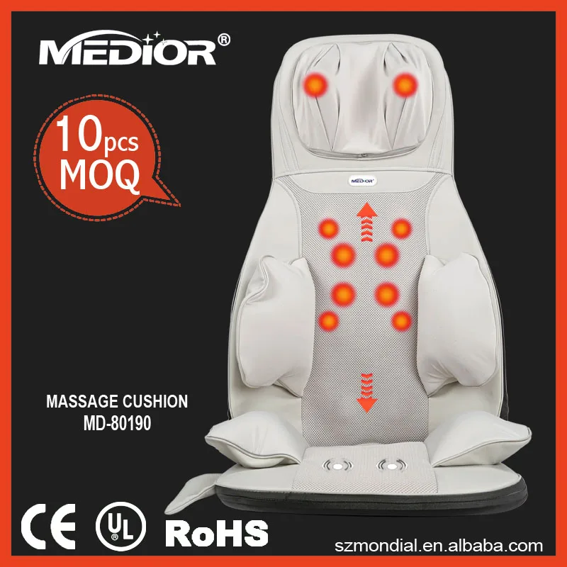 Высота шеи, ширина регулируемая спинка Массажные накидки