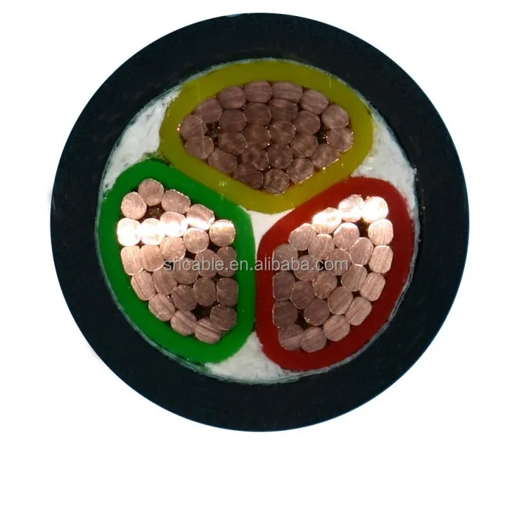 PVC/ XLPE/ Copper/aluminum armoured/unarmored electric power cables different types of electrical cables