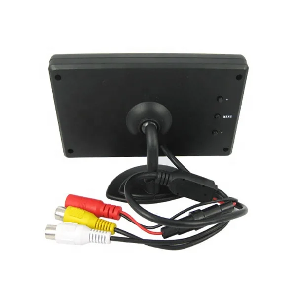 
4.3 inch Car Reverse Kit Rearview Monitor can connect with parking Camera 