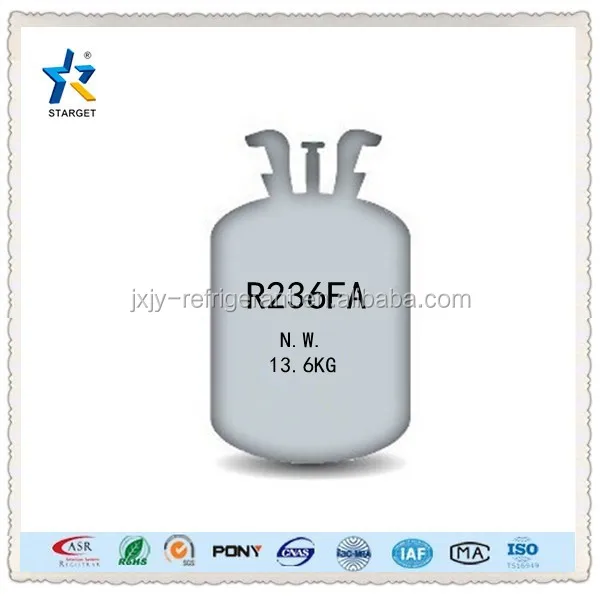 
fire extinguisher agent gas R236fa 