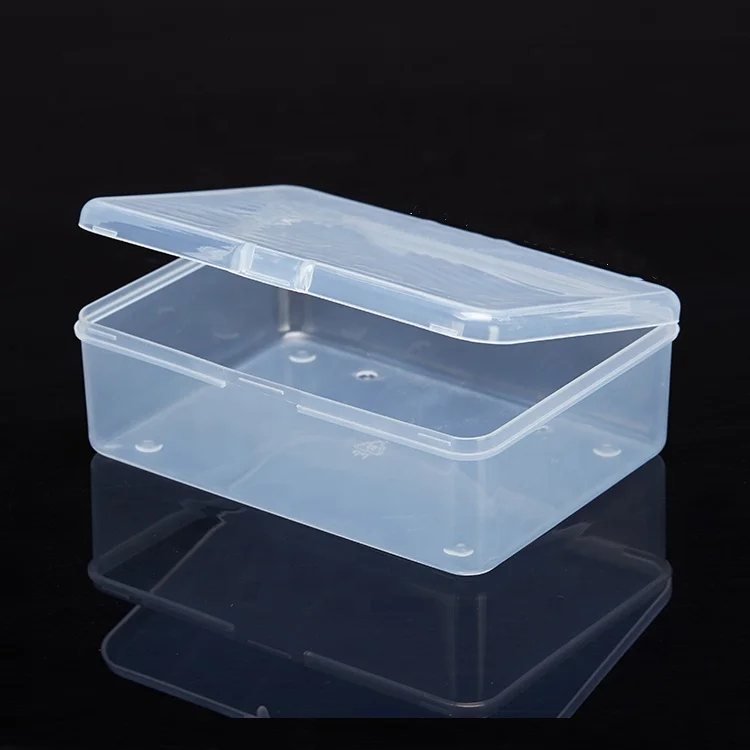 Rectangular Clear Retail Plastic Box Recycled Box Packaging