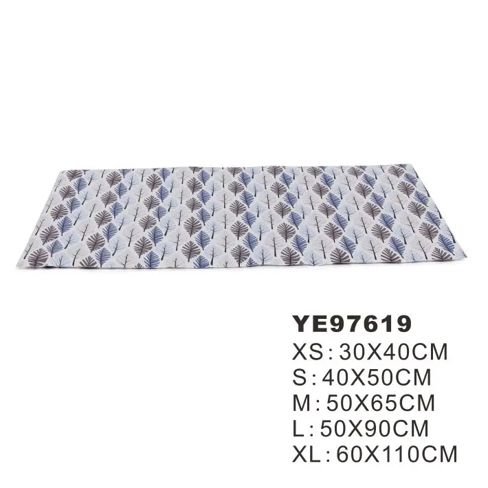 FREE SAMPLE Custom reusable pet dog cooling ice mat,chilled dog bed