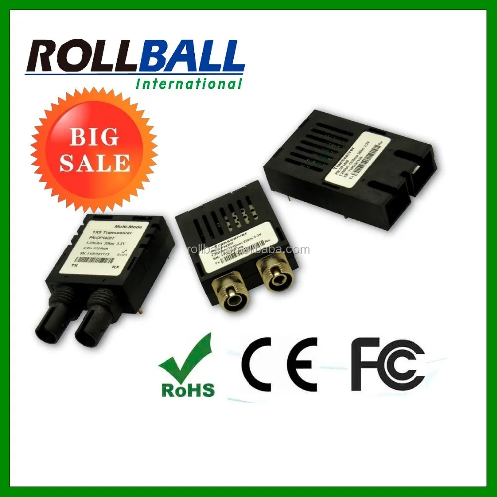 Отличная надежность SC Одномодовый 1x9 волоконно-оптический модуль приемопередатчика