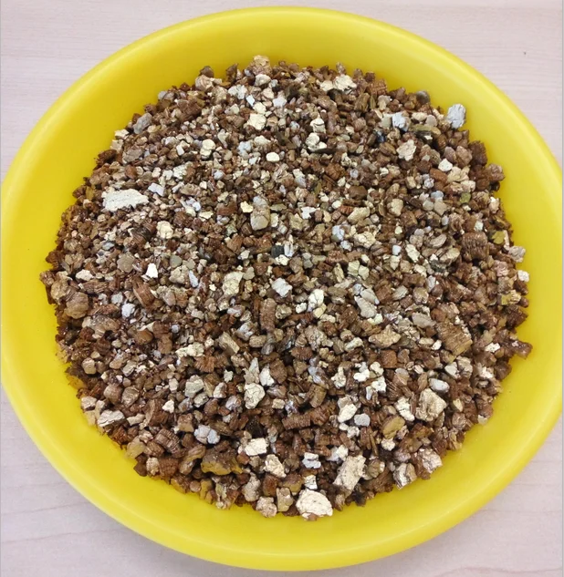 Expanded golden vermiculite 1-3/2-4/3-6mm