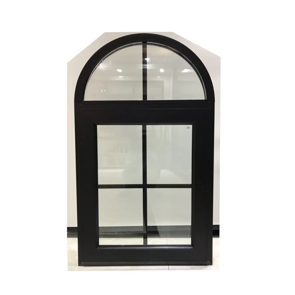 aluminium latest large french style  house garden  windows lowes glass half circle circular  arch round grill insert fixed